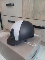 Zgan kep Italia cromo black/zwart 2.0 Matt M, Dieren en Toebehoren, Ophalen of Verzenden, Zo goed als nieuw, Dressuur, Cap