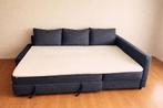 IKEA Hoekbank met Uitschuifbaar Bed + Topper, Ophalen, Gebruikt, Tweepersoons, Overige maten