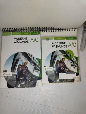 Moderne Wiskunde A/C VWO Deel 2 + uitwerkingen  beschikbaar voor biedingen