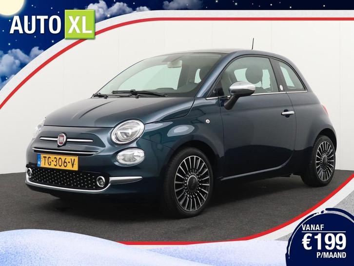 Fiat 500 0.9 TwinAir Turbo Collezione Carplay Panodak Climat, Auto's, Fiat, Bedrijf, Te koop, ABS, Airbags, Airconditioning, Alarm
