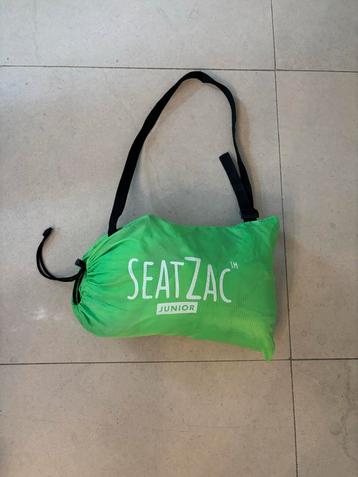 SeatZac Junior - Groene lime lichtgroene zitzak in tas! beschikbaar voor biedingen