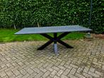 Granieten Tuintafel 200x100x75x3 Met Matrix poot, Ophalen, Zo goed als nieuw, Rechthoekig