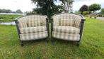 Fauteuils 2 stuks, Huis en Inrichting, Overige materialen, Gebruikt, Twee, Overige kleuren