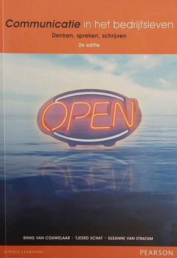 NIEUW studieboek: Communicatie in het bedrijfsleven (2e edit beschikbaar voor biedingen