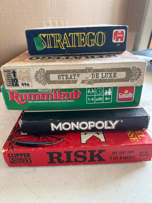 Vintage Bordspellen Collectie, Hobby en Vrije tijd, Gezelschapsspellen | Bordspellen, Gebruikt, Een of twee spelers, Ophalen of Verzenden