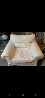 Witte Ikea Fauteuil, Ophalen, Gebruikt, 75 tot 100 cm, Stof