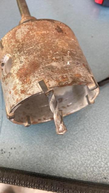 Widia dozenboor 76 mm met sds+ €7,50 afgehaald. beschikbaar voor biedingen