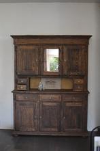 uniek,massief buffetkast, Ophalen, Gebruikt, Eikenhout, Landelijk