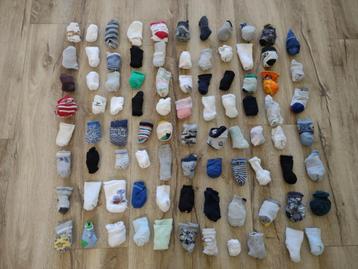Mooie set baby sokjes, sokken partij baby. Newborn tot 26. beschikbaar voor biedingen