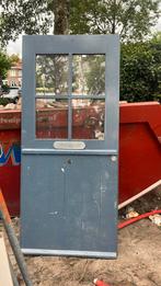 Voordeur, Doe-het-zelf en Verbouw, Deuren en Horren, Ophalen, 80 tot 100 cm, 200 tot 215 cm, Hout