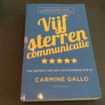 Vijf sterren communicatie - Carmine Gallo, Boeken, Economie, Management en Marketing, Ophalen of Verzenden, Zo goed als nieuw