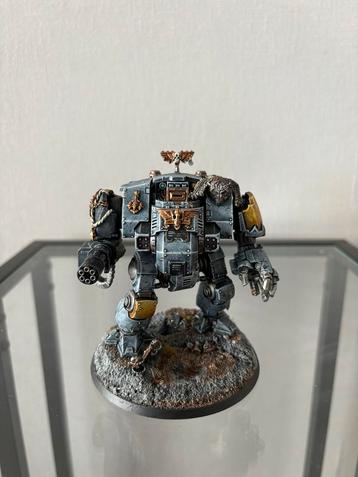 Space wolves Dreadnought warhammer 40k 40000 kitbashed beschikbaar voor biedingen