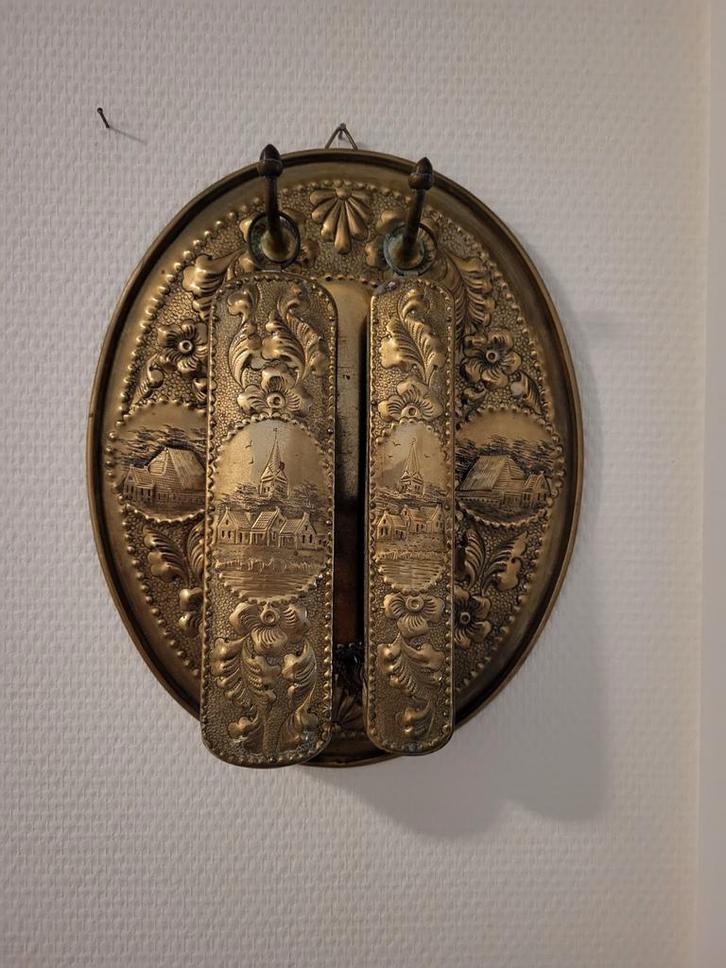 Mooie oude koperen kooltjes bak en wasstamper Enz, Diversen, Rommelmarktspullen, Gebruikt, Ophalen of Verzenden