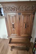 Antieke Waals kast/ luierkast, Eikenhout ca 1900, Antiek en Kunst, Ophalen of Verzenden