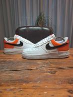Nike Air Force 1 Premium 'Brilliant Orange' Size 37,5, Wit, Nike, Ophalen of Verzenden, Sneakers of Gympen