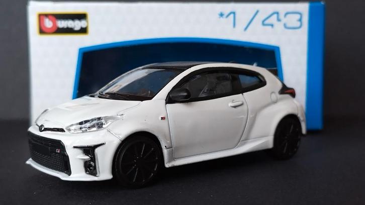 Toyota YarIs GR Gazoo Racing 1:43 Bburago Burago Pol, Hobby en Vrije tijd, Modelauto's | 1:43, Nieuw, Auto, Overige merken, Verzenden