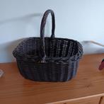 Mand, voor je boodschappen, zwart, Huis en Inrichting, Woonaccessoires | Schalen en Manden, Gebruikt, Mand, Ophalen of Verzenden