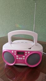 Kinder radio cd-speler, roze. Lenco SCD-301. Nieuwstaat!, Ophalen, Zo goed als nieuw, Overige merken, Met radio