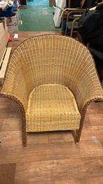 Mooie royale rotan stoel, Ophalen, Bruin, Rotan royale relax stoel, Zo goed als nieuw