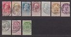 België 1905-1907 OBP 74 tot 83 gestempeld, Ophalen, Gestempeld, Gestempeld
