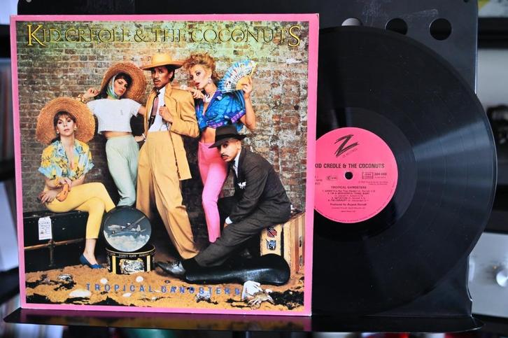 LP 1982 Kid Creole and the Coconuts     Tropical Gangsters, Cd's en Dvd's, Vinyl | Dance en House, Zo goed als nieuw, Disco, 12 inch