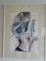 Schilderij van Leo Bos, gesigneerd, Antiek en Kunst, Ophalen