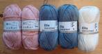 5 x 100 gram gemerceriseerde fijne katoen, Ophalen of Verzenden, Nieuw, Breien of Haken, Wol of Garen