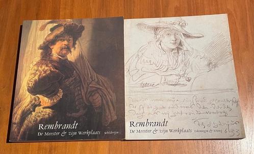 2 boeken: Rembrandt de Meester en zijn Werkplaats, Boeken, Kunst en Cultuur | Beeldend, Zo goed als nieuw, Ophalen of Verzenden
