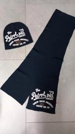 Petrol kinder sjaal en muts nieuw, Ophalen of Verzenden, Nieuw, Jongen of Meisje, Muts