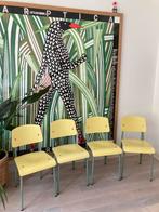 4xVitra Prouve- Standart chair, Huis en Inrichting, Stoelen, Overige kleuren, Zo goed als nieuw, Vier, Vitra, Prouve, Tecta, Bauhaus, Cassina