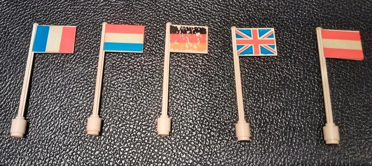 Vintage LEGO Vlaggen - Jaren 70, Verzamelen, Speldjes, Pins en Buttons, Ophalen of Verzenden