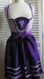 tiroler dirndl jurk en schort maat 36 nr GG 22, Ophalen of Verzenden, Zo goed als nieuw, Maat 36 (S), Kleding
