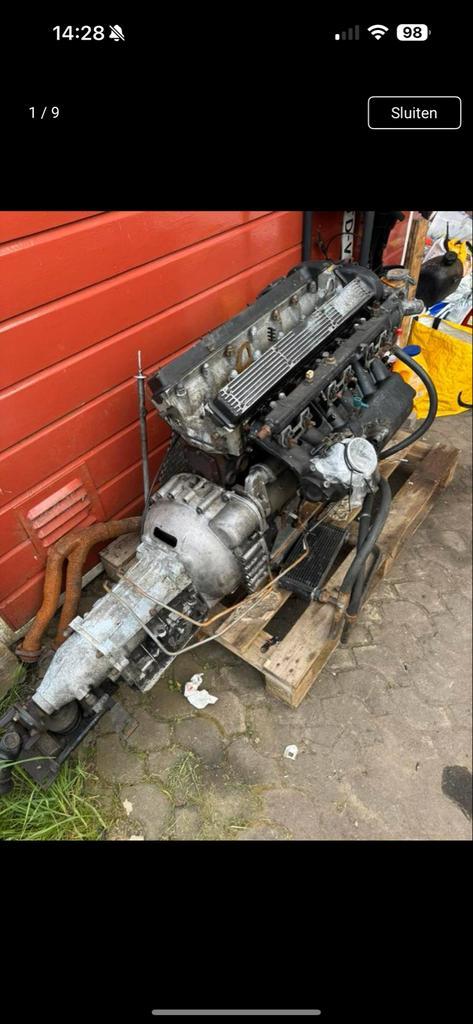Jaguar 4.2 Motor + Transmissie, Auto-onderdelen, Motor en Toebehoren, Jaguar, Gebruikt, Ophalen of Verzenden