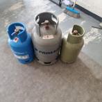 2 kleine glasflesjes,, Caravans en Kamperen, Kampeeraccessoires, Ophalen, Gebruikt