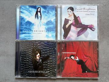 Sarah Brightman 4x cd - Eden, Timeless, La Luna & Fly, goed beschikbaar voor biedingen