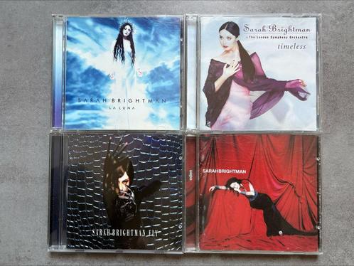 Sarah Brightman 4x cd - Eden, Timeless, La Luna & Fly, goed, Cd's en Dvd's, Cd's | Klassiek, Opera of Operette, Modernisme tot heden