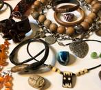 Partij / Lot Design Sieraden 22 delig, Sieraden, Tassen en Uiterlijk, Antieke sieraden, Met edelsteen, Ophalen of Verzenden
