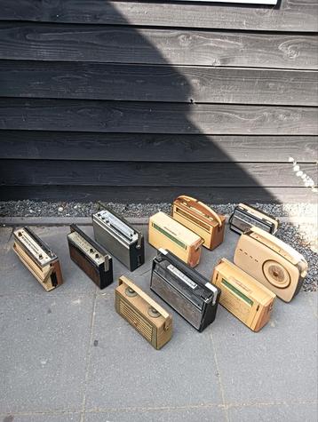 Transistor radio s, partij, verzameling, collectie  beschikbaar voor biedingen
