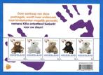Persoonlijk Postzegelvel KIKA, Teddyberen 2017, Postzegels en Munten, Verzenden, Na 1940, Postfris