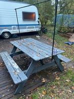 Gratis Picknicktafel - Seizoensplek, Tuin en Terras, Ophalen, Gebruikt, Rechthoekig, Hout