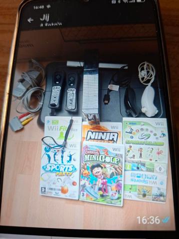 Nitendo  wii spelcomputer met tv beschikbaar voor biedingen