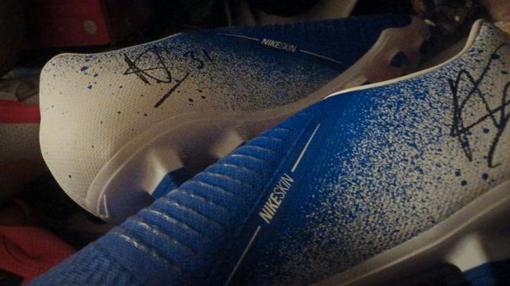 Ajax Voetbalschoenen met Handtekening, Sport en Fitness, Voetbal, Gebruikt, Schoenen, Ophalen of Verzenden