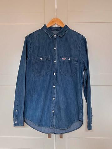 Hollister - Denim dames shirt / blouse - Maat M beschikbaar voor biedingen