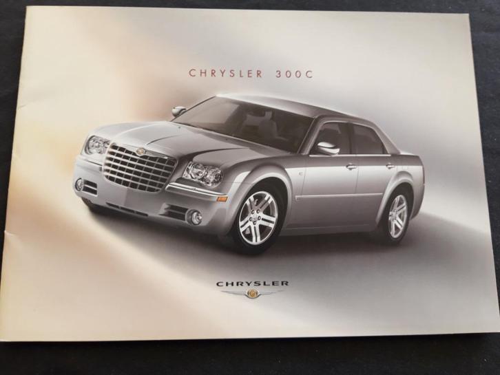 Chrysler 300C modeljaar 2005 luxe brochure - Nederlands, Boeken, Auto's | Folders en Tijdschriften, Zo goed als nieuw, Overige merken
