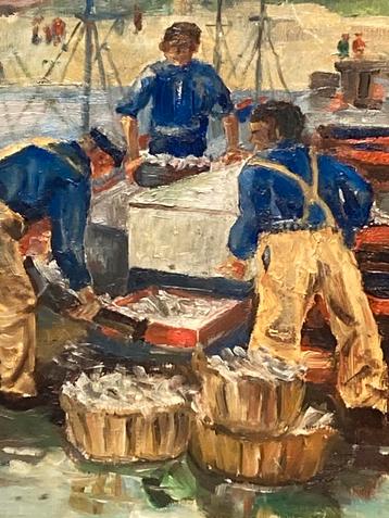 Olieverf schilderij 1975 A. Duijser beschikbaar voor biedingen