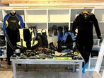 Duikset compleet (incl. gekeurde 12 L fles en computer)), Watersport en Boten, Ophalen, Gebruikt, Overige typen