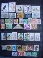 Vogels 58 zgls,  2x  FDC,  1x Aerogramme GB, Ophalen of Verzenden, Dier of Natuur