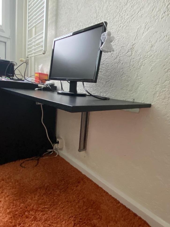 Klein inklapbaar bureau, Huis en Inrichting, Bureaus, Zo goed als nieuw, Bureau, Ophalen