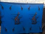 Afrikaanse Wrapper Giraffe Print, Antiek en Kunst, Antiek | Kleden en Textiel, Ophalen of Verzenden