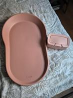 Quax Mamee aankleedkussen Coral + Bebe-Jou Pale Pink box, Ophalen of Verzenden, Zo goed als nieuw, Aankleedkussen, Bébé-jou